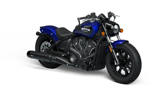 Scout Bobber Limited+Tech - Spirit Blue Metallic